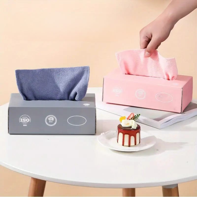 فوطة ميكروفايبر قابلة للاستخدام - 20 قطعة