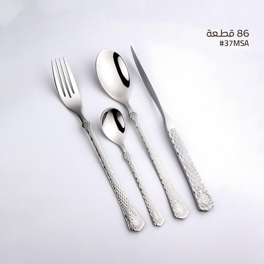 طقم أدوات مائدة أكسفورد، 86 قطعة - A-37-MS-MD
