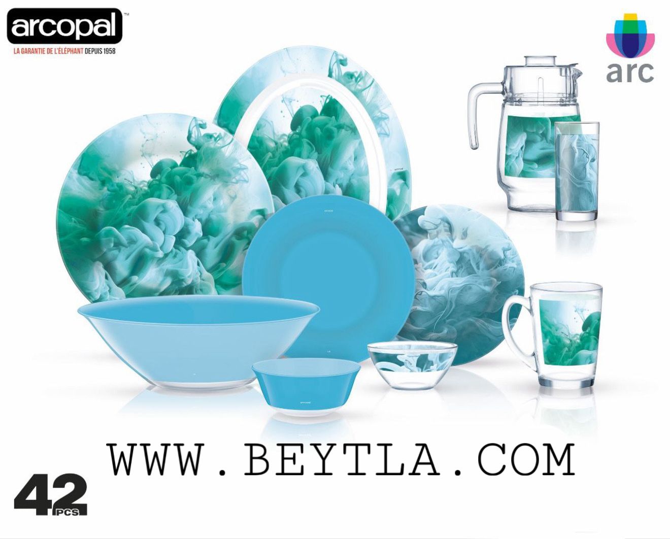 طقم أركوبيركس لوميناك فرنسي 42 قطعة كود 1