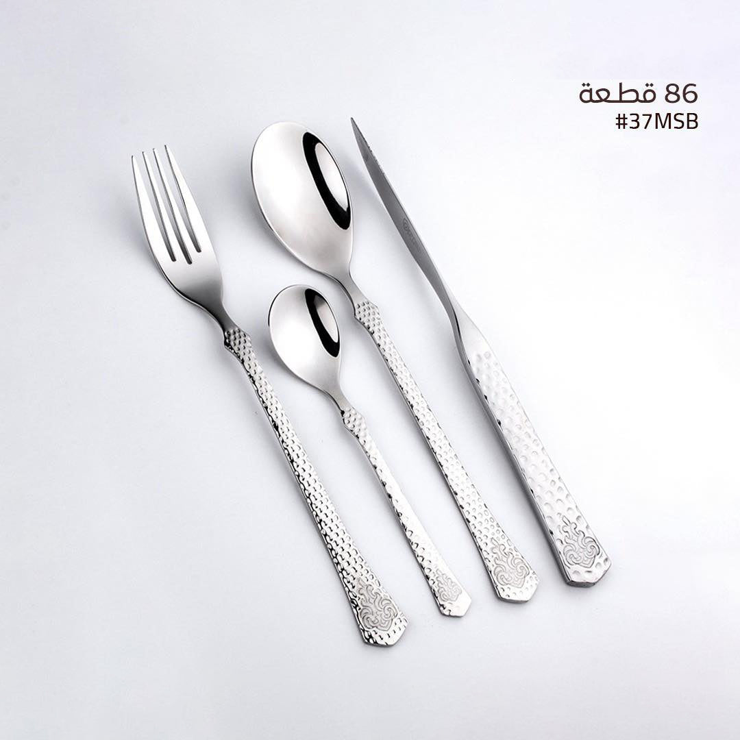 طقم أدوات مائدة أكسفورد، 86 قطعة - B-37-MS-MD