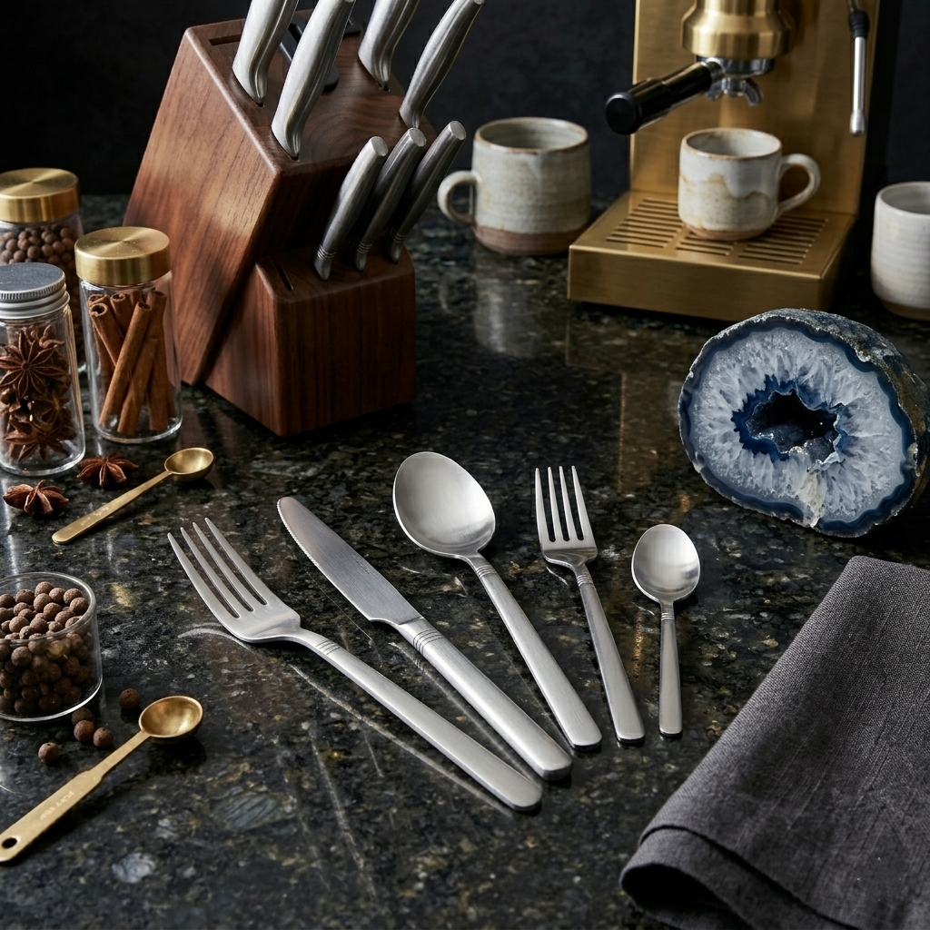 Turkish 30-piece cutlery set