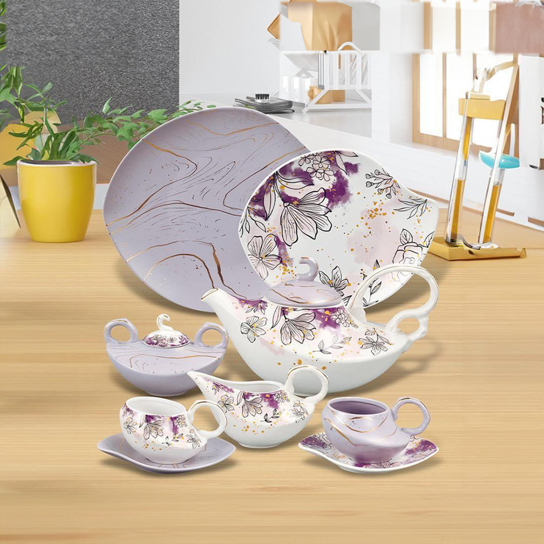 طقم شاي من 24 قطعة J2304222